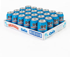 Agua de Coco Natural El Mexicano 310 ml (Paquete de 24 Latas)