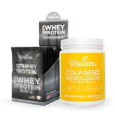 12 Sobres Whey Protein + Colágeno Hidrolizado
