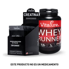 Combo: Whey Runner Protein + 20 Sobres Creatina