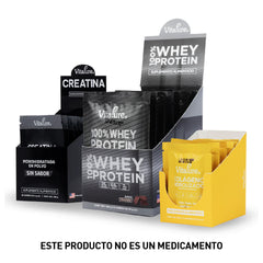 Combo On-The-Go: Sobres Whey Protein + Creatina + Colágeno Hidrolizado