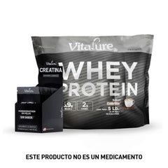 Combo: Whey Protein 5Lb + 20 Sobres Creatina