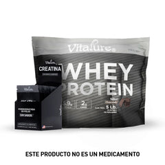 Combo: Whey Protein 5Lb + 20 Sobres Creatina