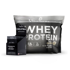 Whey Protein 5Lb + 20 Sobres Creatina