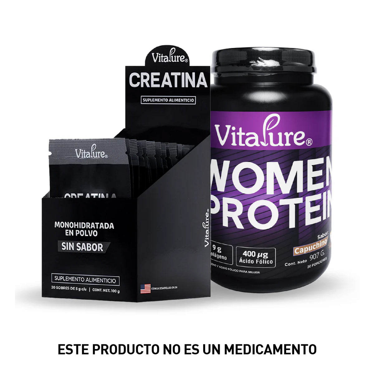 Combo: Women Protein + 20 Sobres Creatina