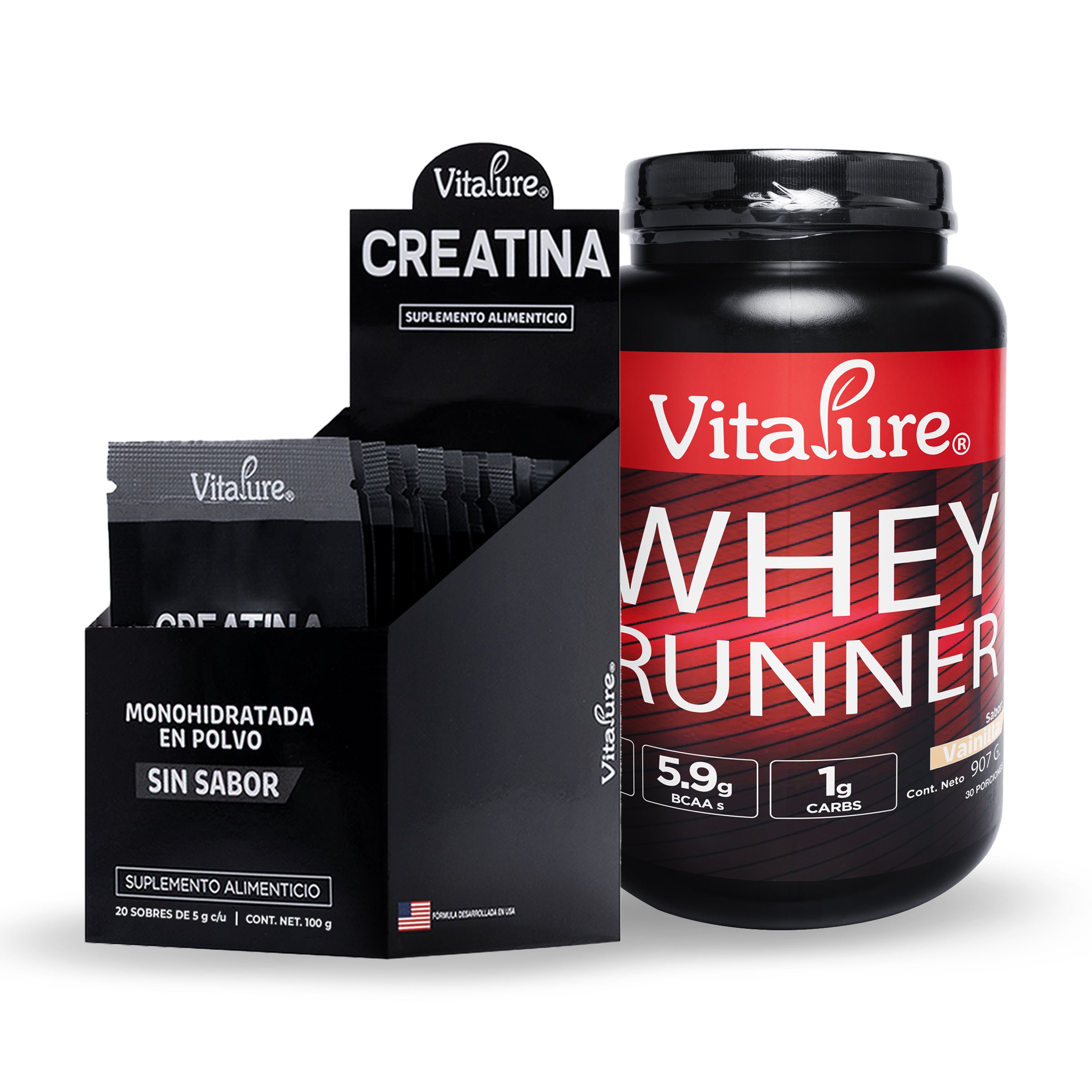 Whey Runner Protein + 20 Sobres Creatina