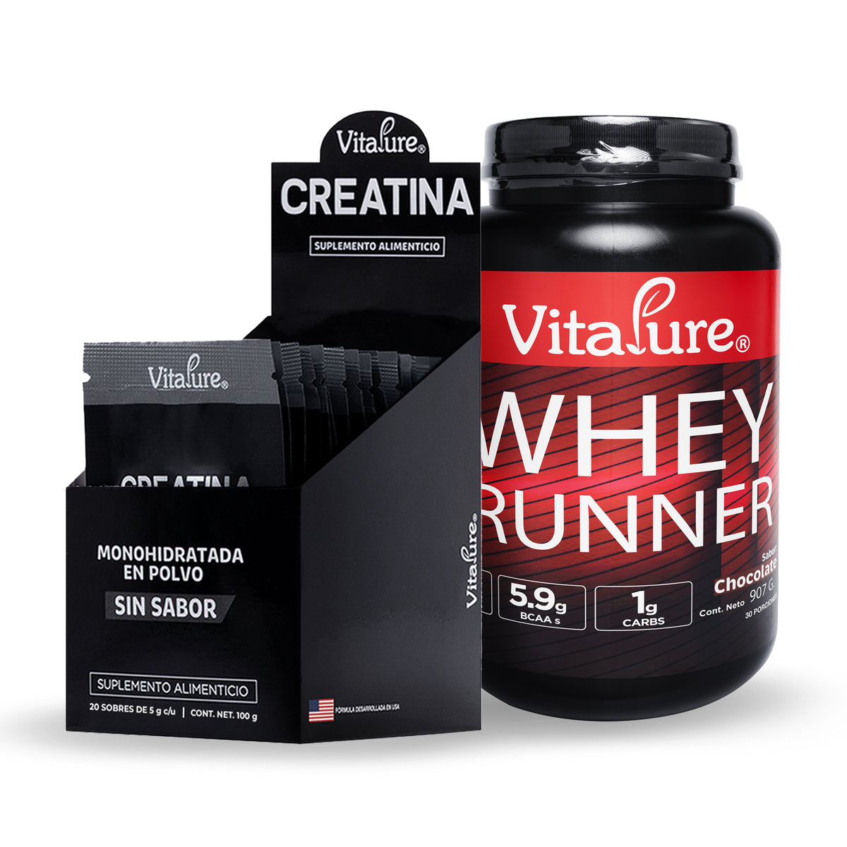 Whey Runner Protein + 20 Sobres Creatina