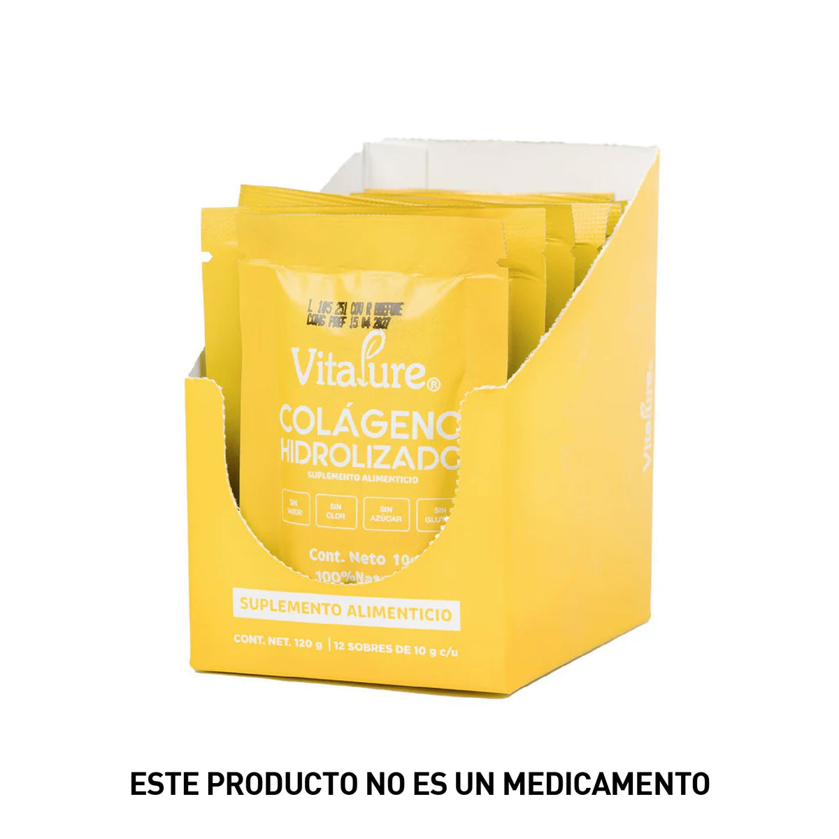 Colágeno Hidrolizado Premium Vitapure (Caja con 12 Sobres)