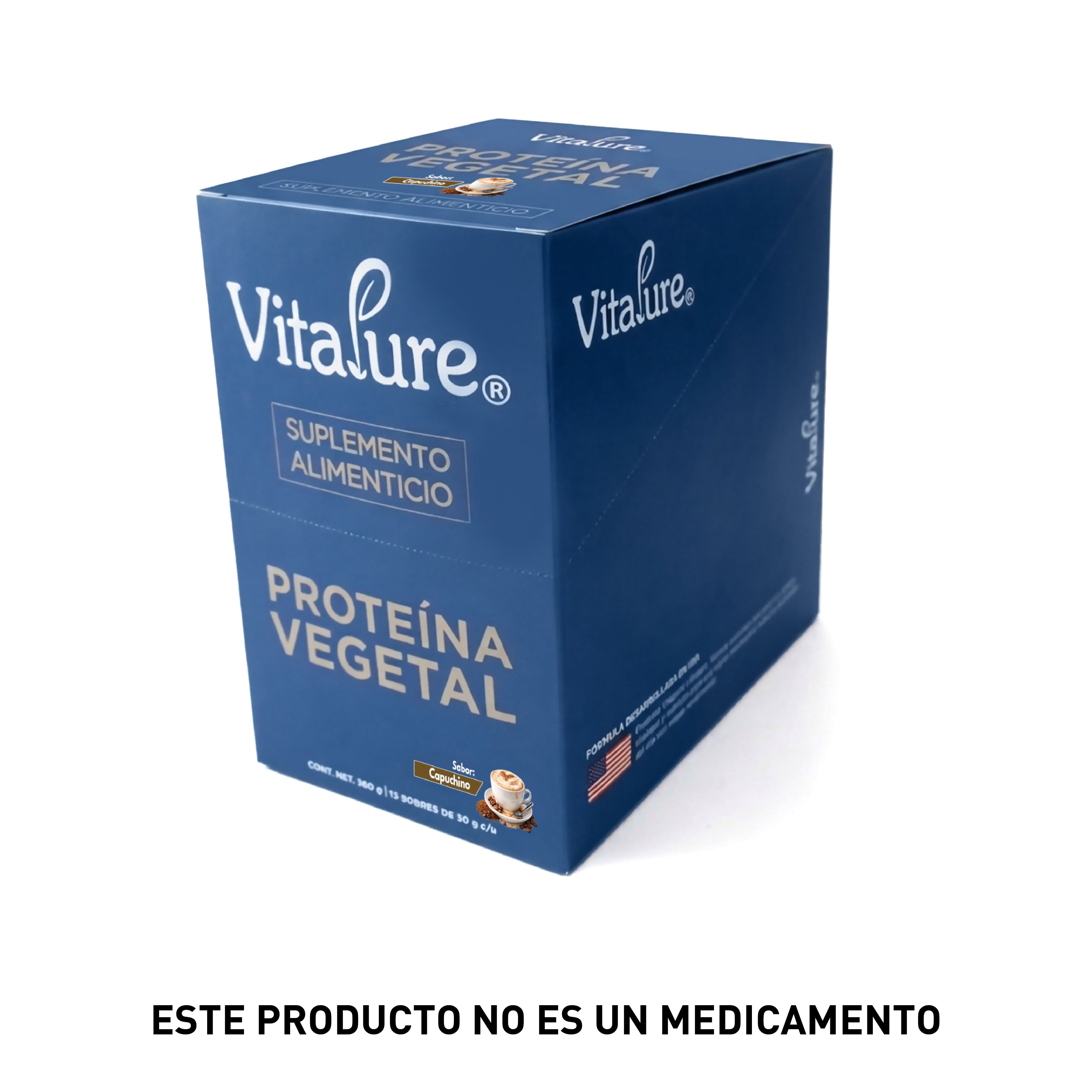 Proteína Vegetal Premium (Caja con 12 Sobres)