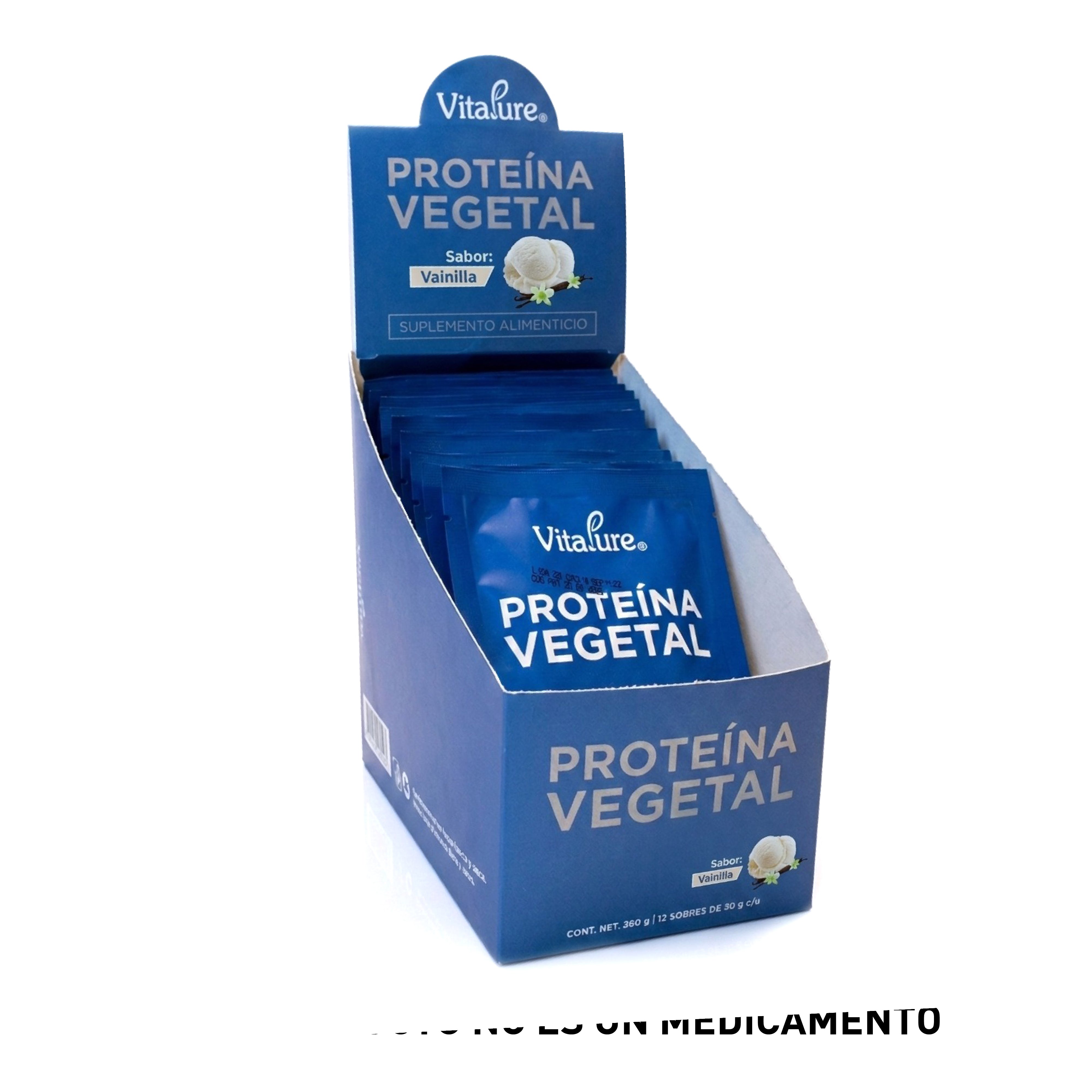 Proteína Vegetal Premium (Caja con 12 Sobres)