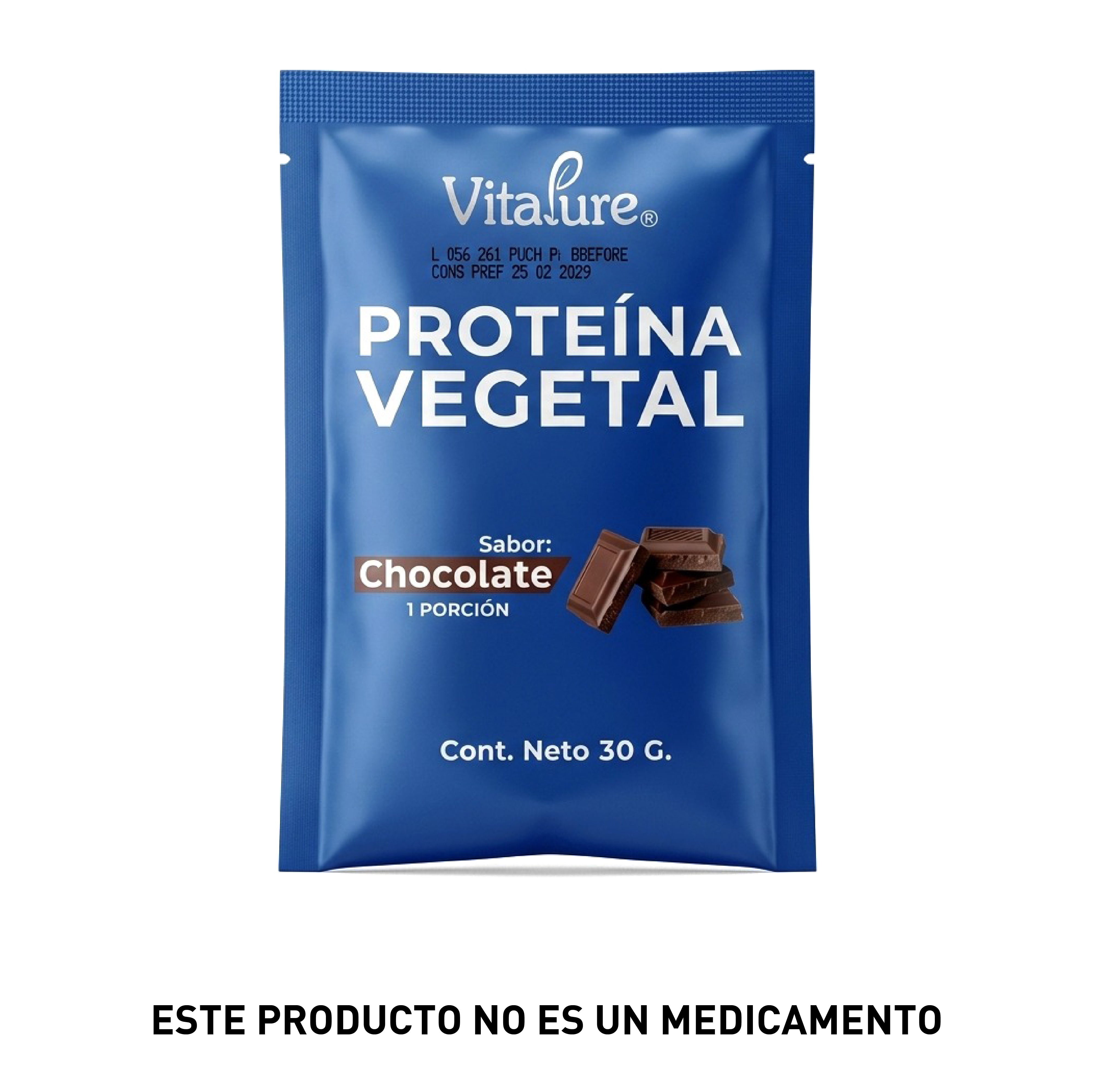 Proteína Vegetal Premium (Caja con 12 Sobres)