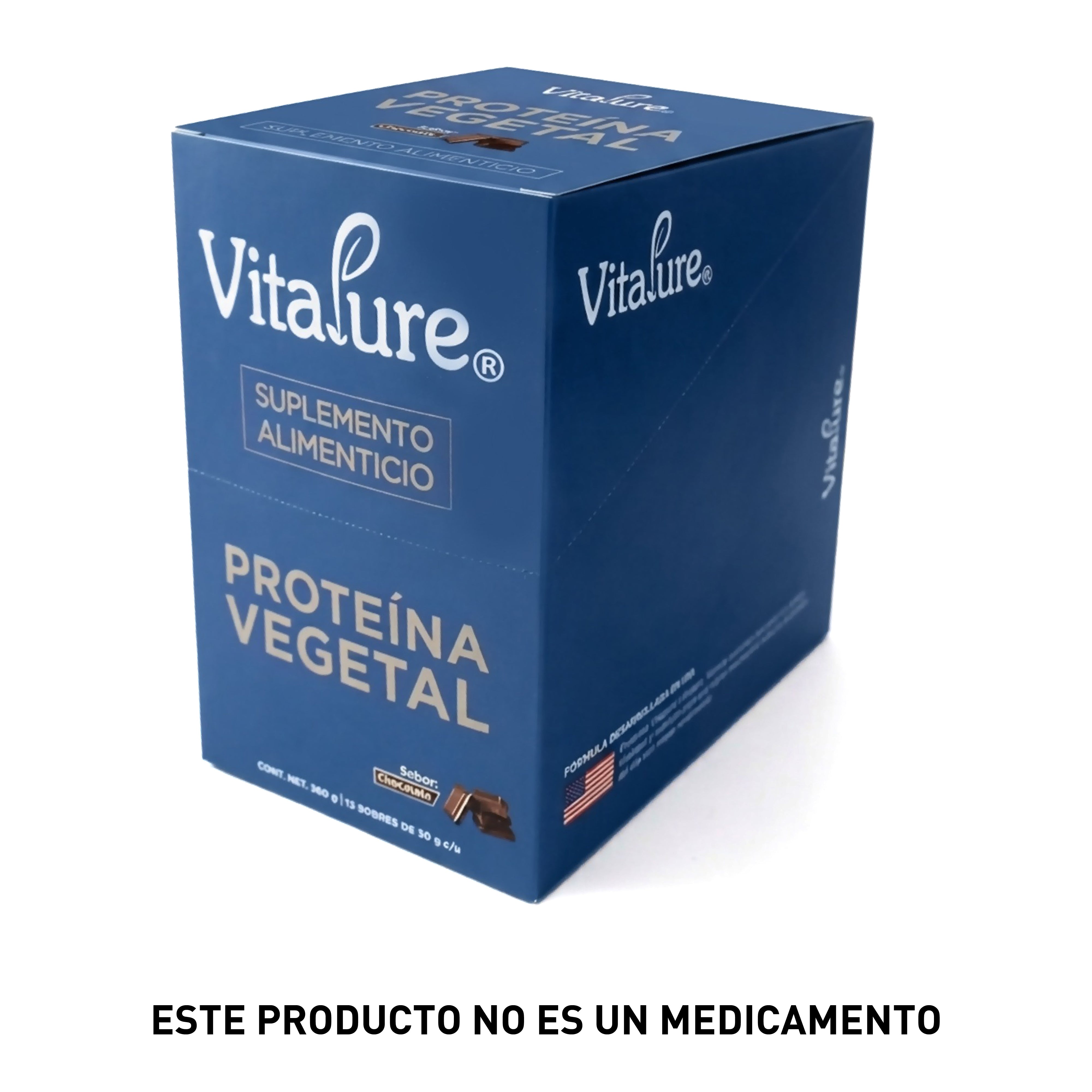 Proteína Vegetal Premium (Caja con 12 Sobres)