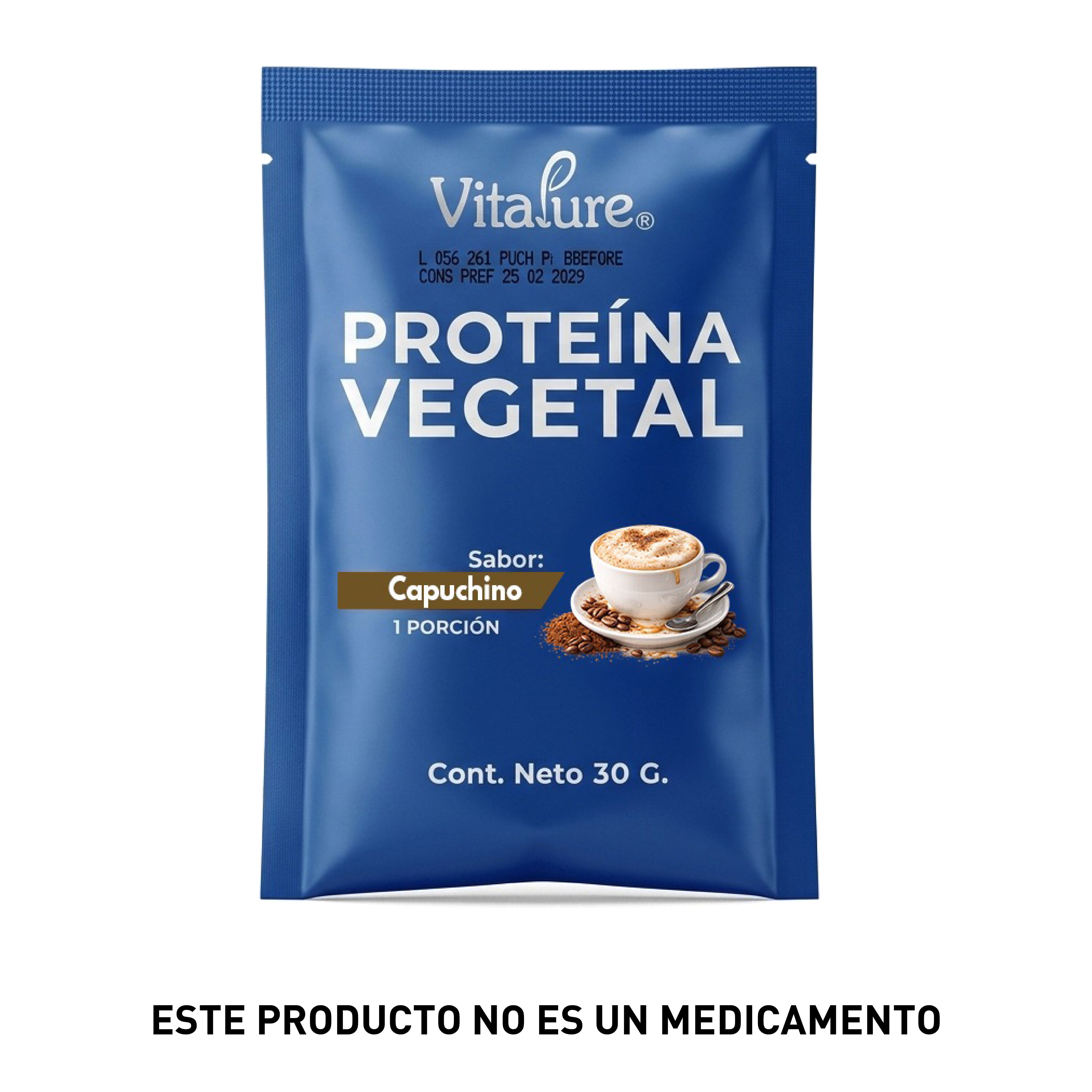 Proteína Vegetal Premium (Caja con 12 Sobres)