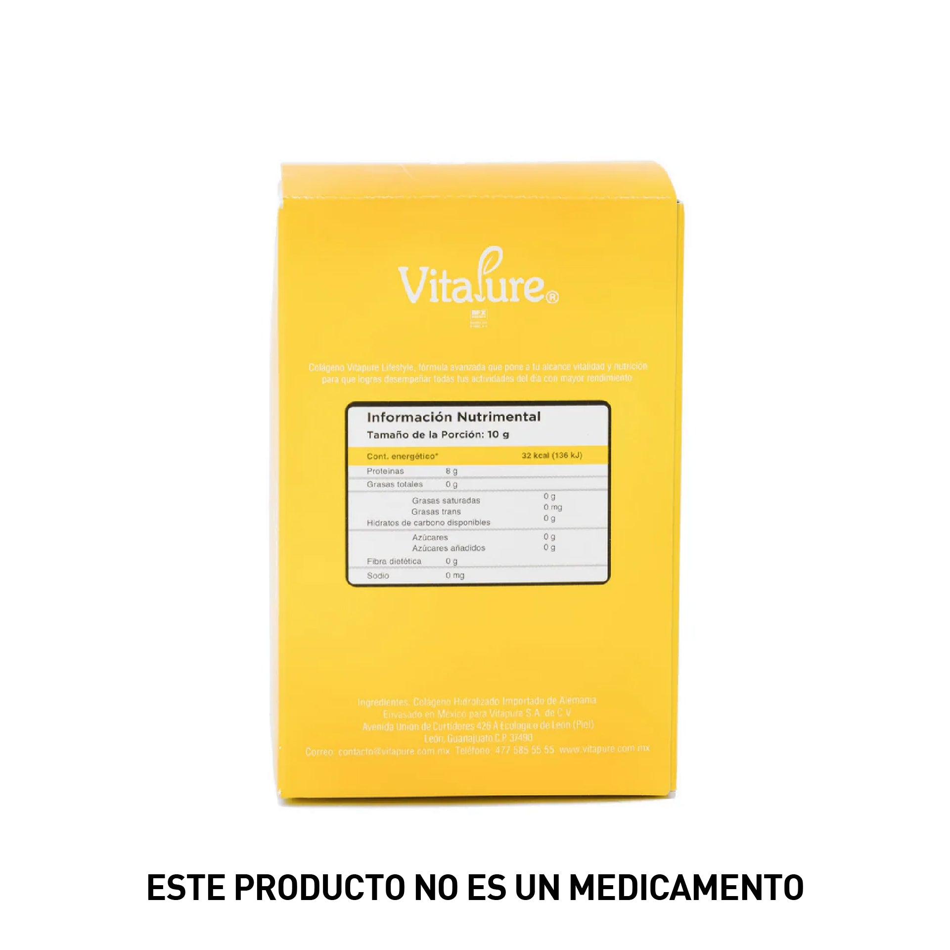 Colágeno Hidrolizado Premium Vitapure (Caja con 12 Sobres)
