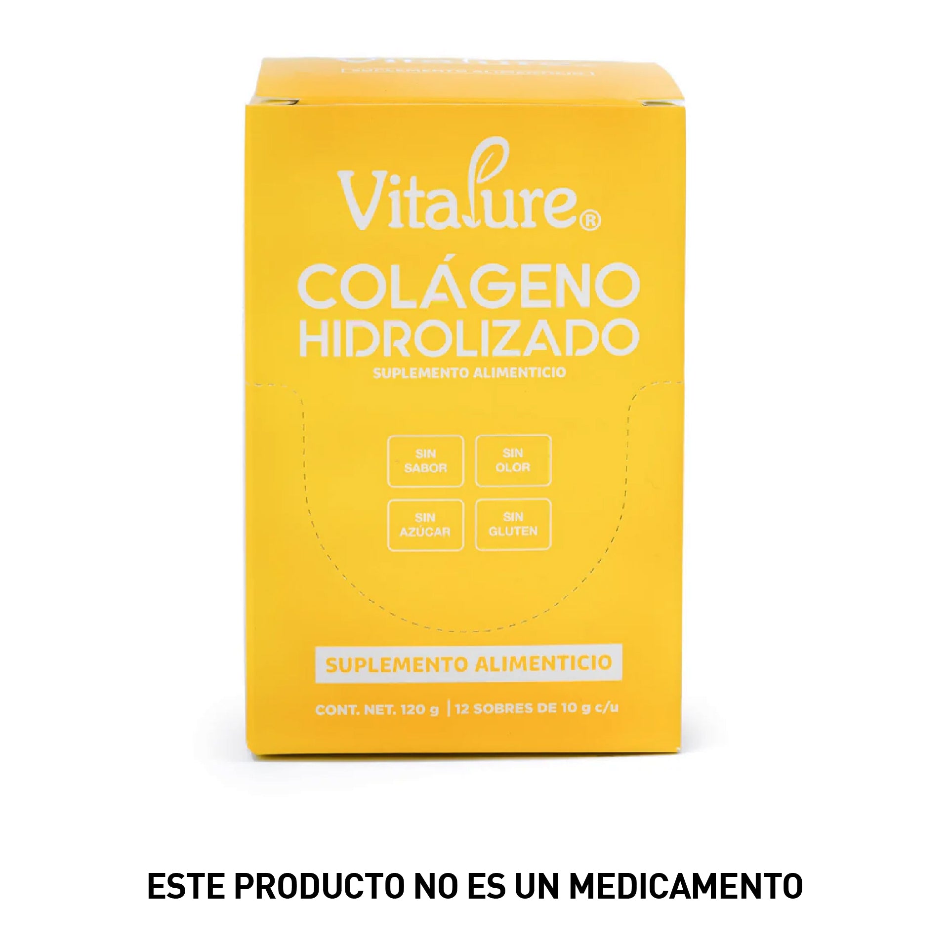 Colágeno Hidrolizado Premium Vitapure (Caja con 12 Sobres)