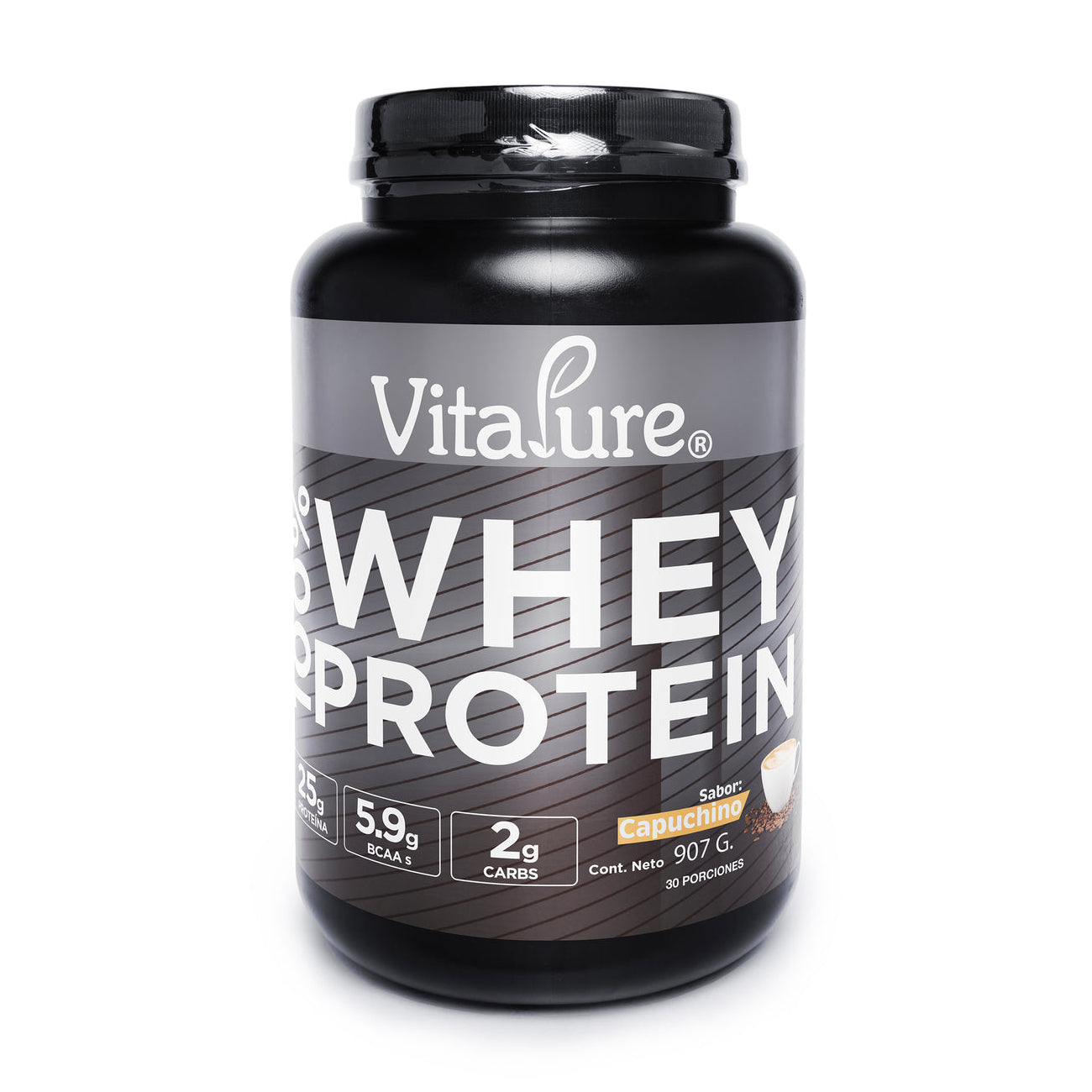 Whey Protein: 907g