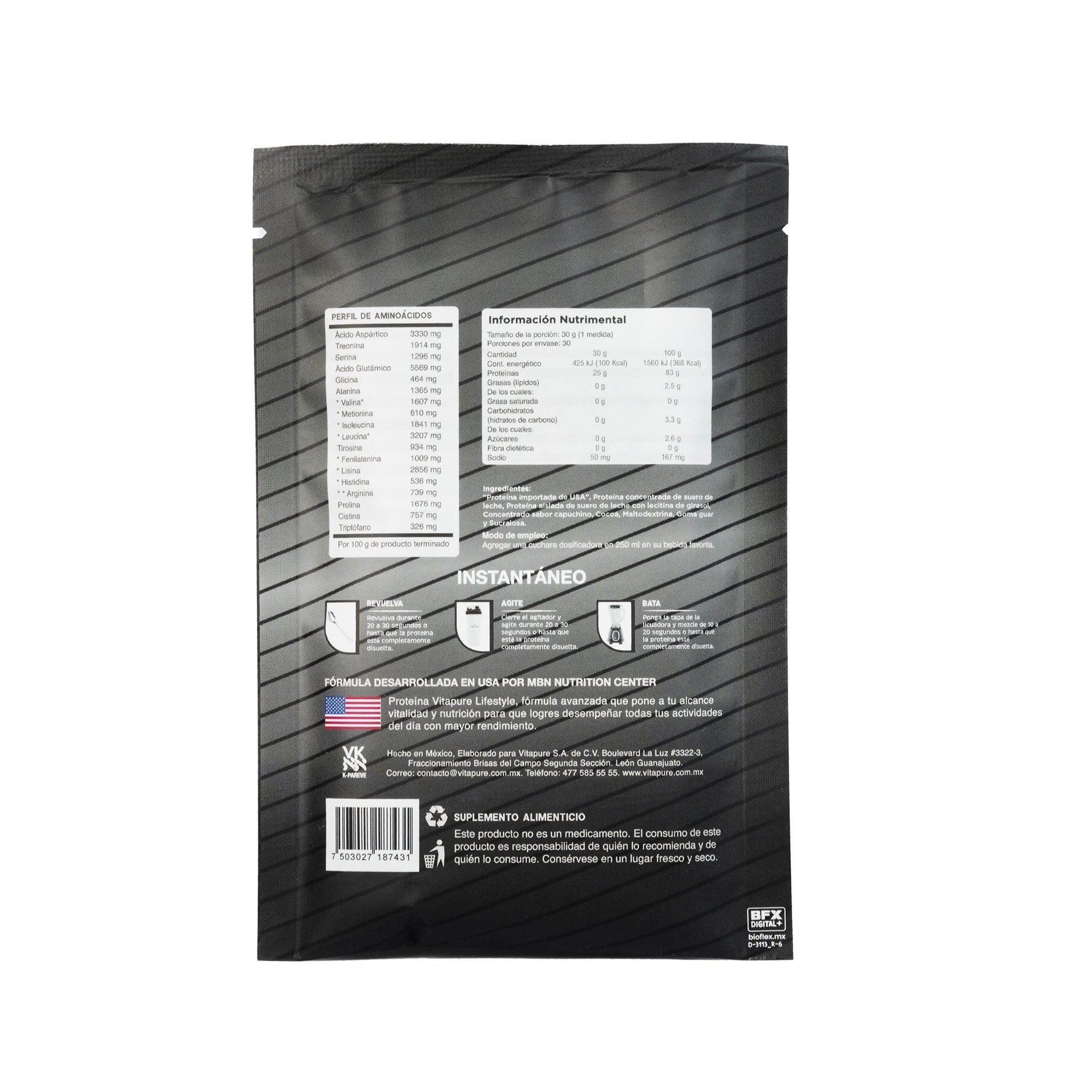 Whey Protein 12 Sobres