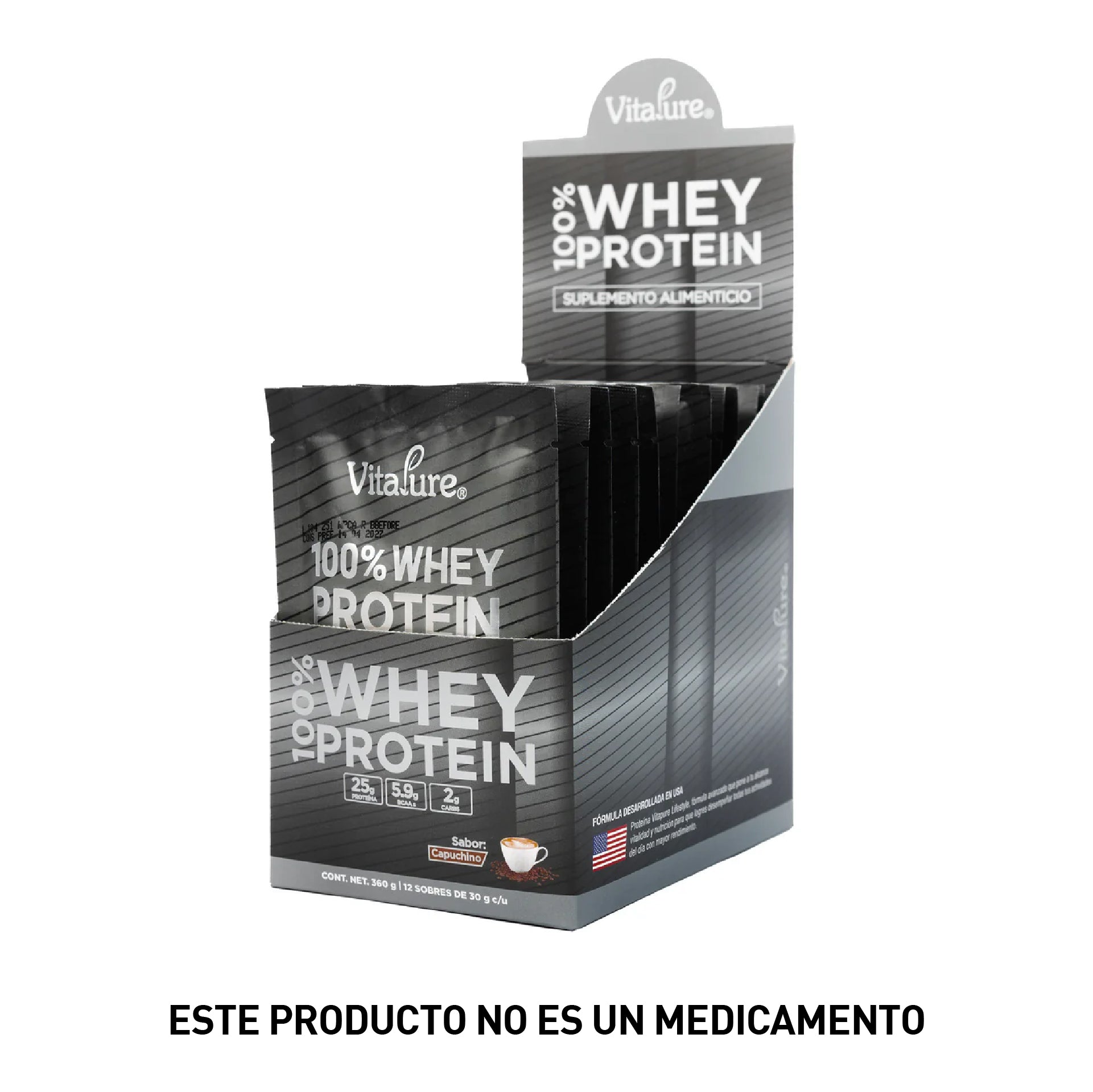 Whey Protein Premium (Caja con 12 Sobres)