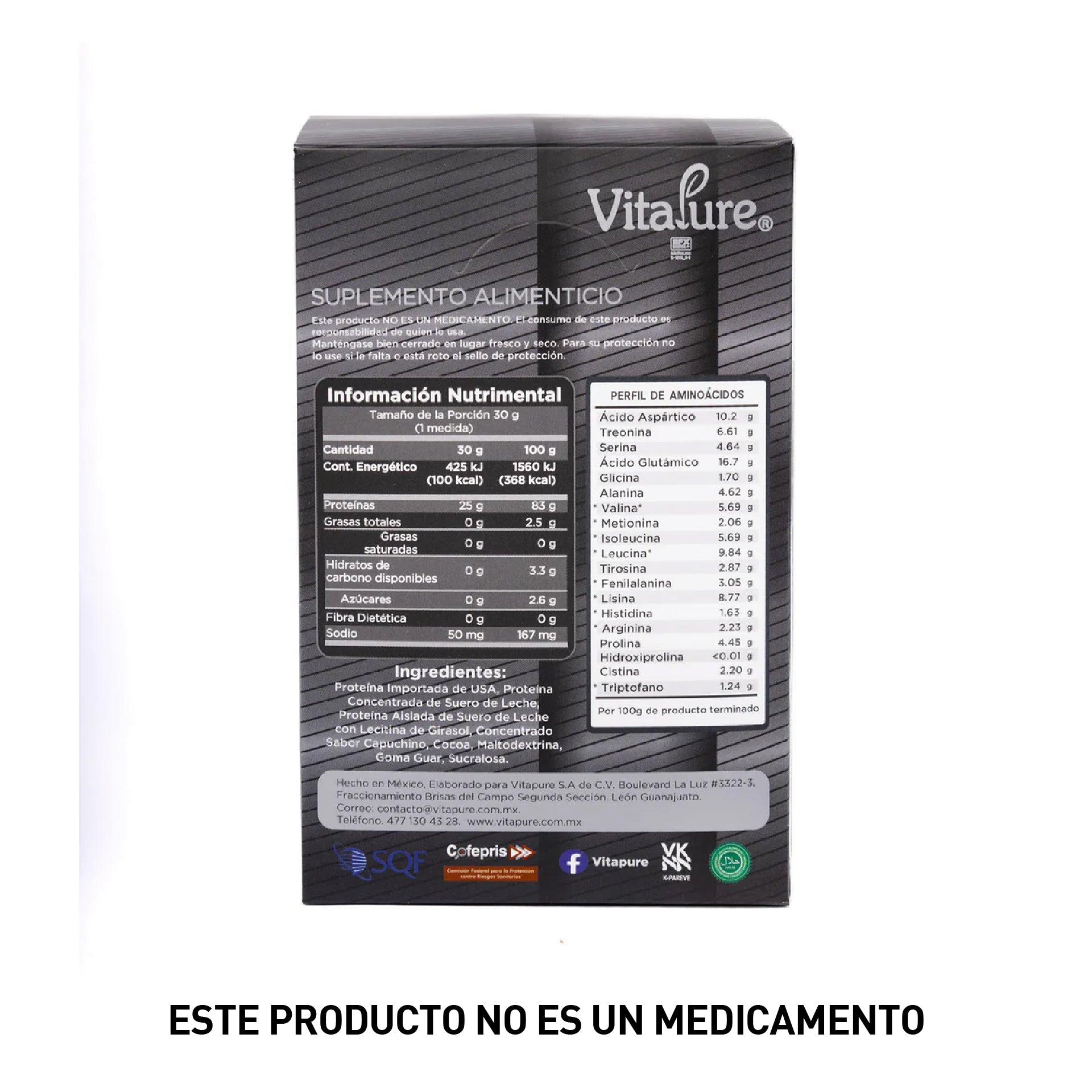 Whey Protein Premium (Caja con 12 Sobres)
