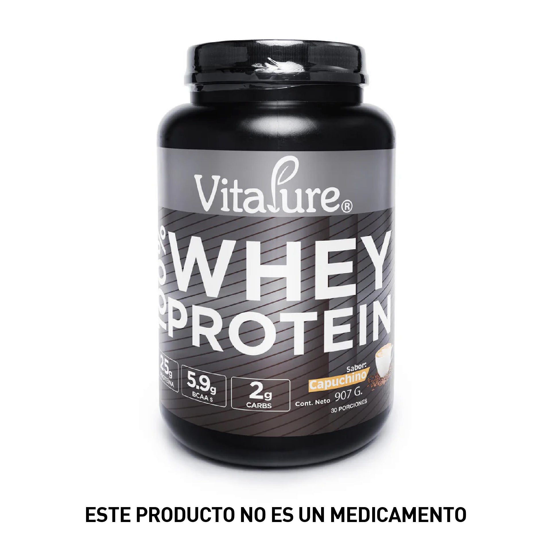 Whey Protein: 907g