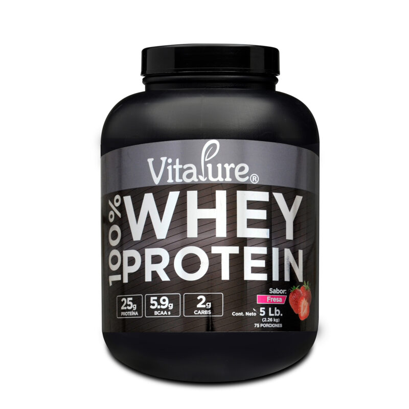 WHEY PROTEIN fresa 5lb