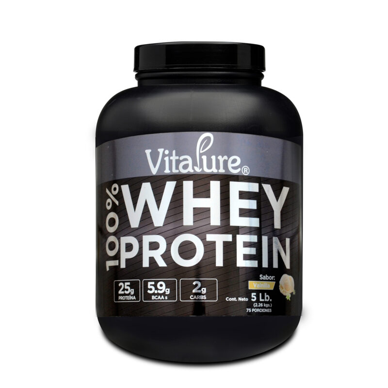 WHEY PROTEIN vainilla 5Lb